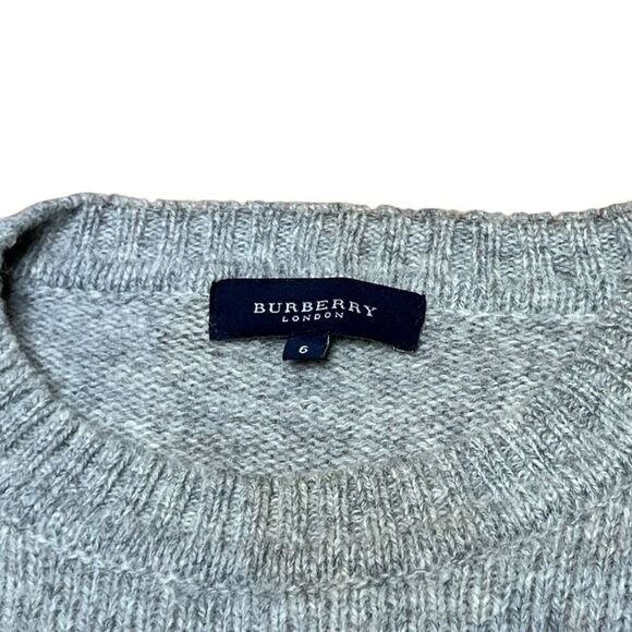 Vintage Burberry Wool Sweater Size 6 - Picture 5 of 8